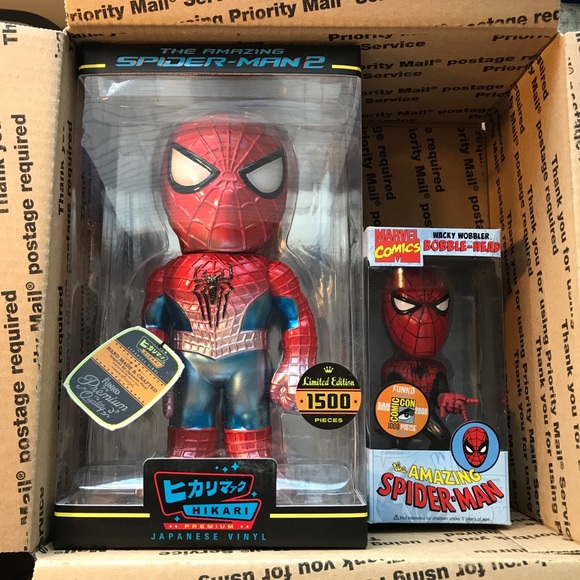 Funko Hikari “11”Inch Spider-Man Set (2) - Picture 4 of 10